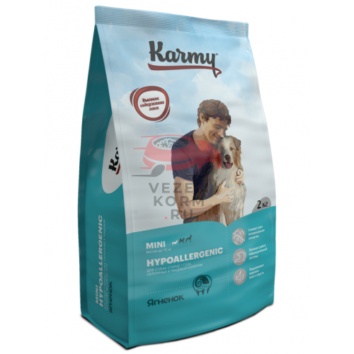 Karmy (Карми)  Hyppoallergenic для собак крупных и средних пород — ягненок