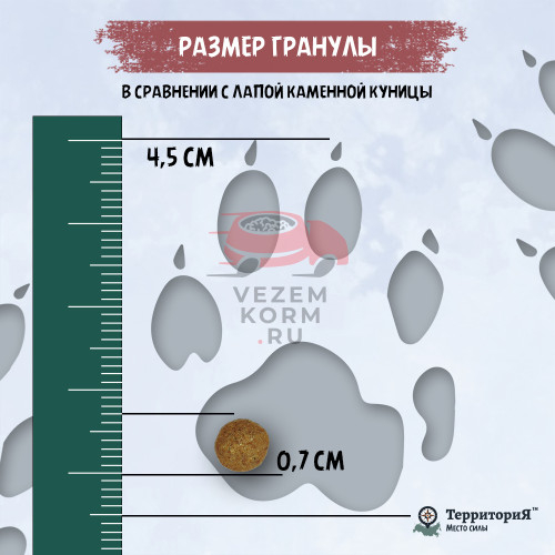 Крым Курица с черникой сухой корм для взрослых кошек