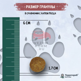 Таймыр Рыба с брусникой сухой корм для взрослых собак средних и крупных пород
