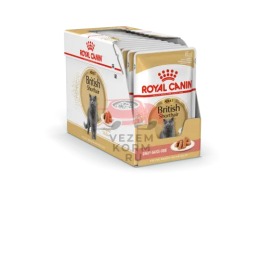 Royal Canin (Роял Канин) British Shorthair Adult Корм консервированный для взрослых британских короткошерстных кошек,соус