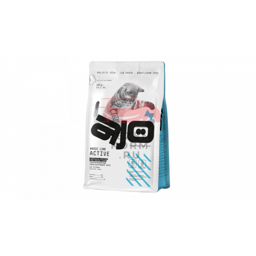 AJO BASIC LINE  ACTIVE ДЛЯ ВЗРОСЛЫХ АКТИВНЫХ КОШЕК