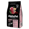 AlphaPet Superpremium / Сухой полнорационный корм с говядиной и рубцом для щенков до 6 месяцев, беременных и кормящих собак крупных пород