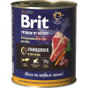 Brit (Брит Премиум) консервы для собак с говядиной и печенью