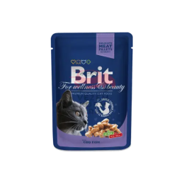 Brit Premium Кошачьи мешочки с треской