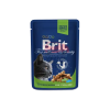 Brit Premium Куриные ломтики в мешочках для стерилизации с курицей