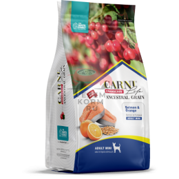 CARNI LIFE Puppy Mini (Карни Лайф) Лосось с апельс. и клюквой