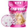 Cat Step pink впитывающий силикагелевый наполнитель