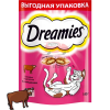 Dreamies (Дримс)  Лакомые подушечки с говядиной для кошек