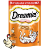Dreamies  (Дримс) Лакомые подушечки с курицей для кошек