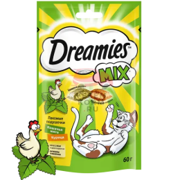 Dreamies (Дримс)  кошачья мята и курица