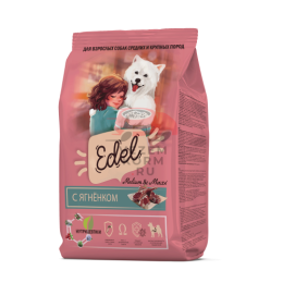 EDEL Medium&Maxi Lamb сухой корм для собак средних и крупных пород с ягненком