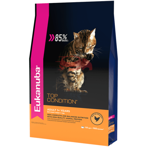 Eukanuba КОРМ ДЛЯ ПОДДЕРЖАНИЯ ЗДОРОВЬЯ ВЗРОСЛОЙ КОШКИ