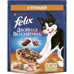 Felix (Феликс) «Двойная вкуснятина», с птицей