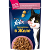 Felix (Феликс) Sensations в Желе, с лососем в желе с добавлением трески