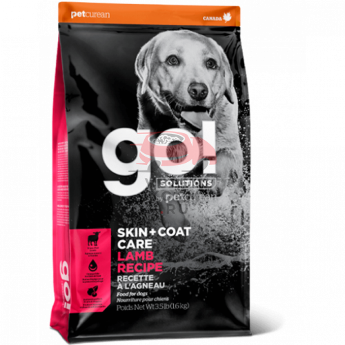 GO! SKIN + COAT Lamb Meal Recipe DF Низкозерновой корм для Щенков и Собак со свежим Ягненком