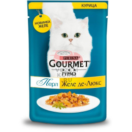 Gourmet (Гумет) Желе-де-Люкс с курицей в роскошном желе