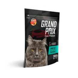 Grand Prix полнорационный сбалансированный, для стерилизованных кошек, с кроликом и рисом