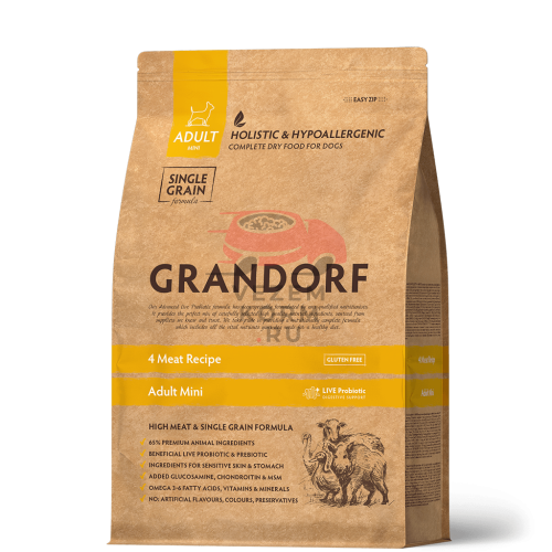 Grandorf (Грандорф) 4 ВИДА МЯСА ДЛЯ МЕЛКИХ ПОРОД