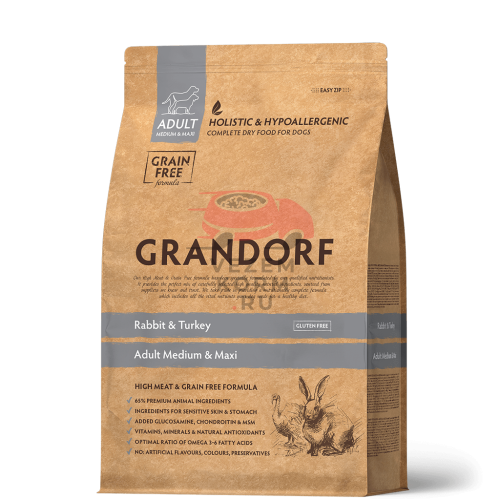 Grandorf (Грандорф) КРОЛИК С ИНДЕЙКОЙ ДЛЯ СРЕДНИХ И КРУПНЫХ ПОРОД
