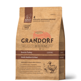 Grandorf (Грандорф) Утка и Индейка для собак крупных и средних пород