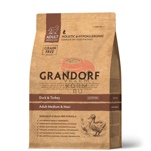 Grandorf (Грандорф) Утка и Индейка для собак крупных и средних пород
