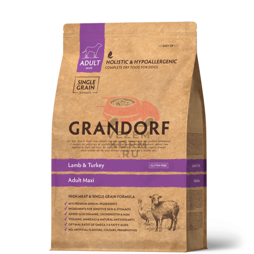 Grandorf (Грандорф) ЯГНЁНОК С ИНДЕЙКОЙ ДЛЯ КРУПНЫХ ПОРОД