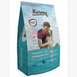 KARMY HYPOALLERGENIC MEDIUM&MAXI корм для собак средних и крупных пород в возрасте старше 1 года, склонных к пищевой аллергии (Утка)