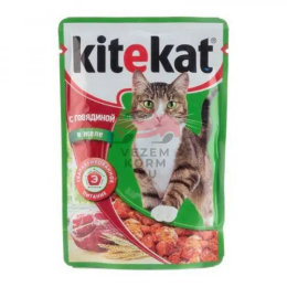 Kitekat (Китекет) с говядиной в желе