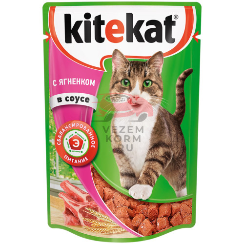 Kitekat (Китекет) с ягненком в соусе