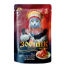 Корм д/кошек, курица в соусе, 85 гр "Зооник"