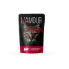 "L’AMOUR" для кошек, говядина в соусе