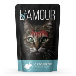 "L’AMOUR" для кошек, кролик в соусе