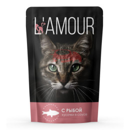 "L’AMOUR" для кошек, рыба в соусе