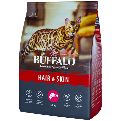 MR. BUFFALO HAIR & SKIN С ЛОСОСЕМ