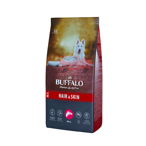 MR. BUFFALO HAIR & SKIN С ЛОСОСЕМ