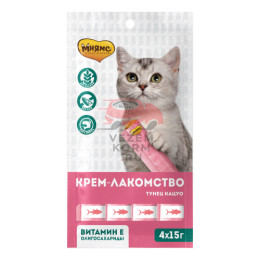 Мнямс Крем-лакомство для кошек с тунцом Кацуо в стике