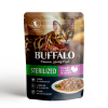 Mr.Buffalo ВЛАЖНЫЙ КОРМ ДЛЯ СТЕРИЛИЗОВАННЫХ КОШЕК «ИНДЕЙКА» В СОУСЕ