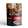 Mr.Buffalo ВЛАЖНЫЙ КОРМ ДЛЯ ВЗРОСЛЫХ КОШЕК HAIR & SKIN «ЛОСОСЬ» В СОУСЕ