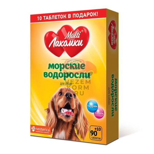 MultiЛакомки Морские водоросли для собак