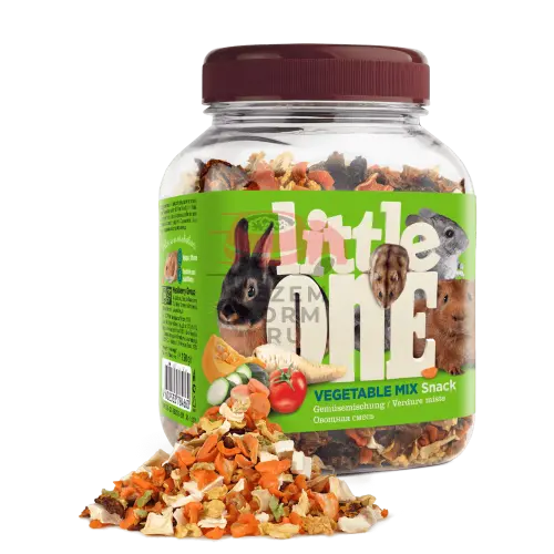Овощная смесь Little One (Литл ван) . Лакомство для всех видов грызунов 150гр