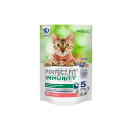 PERFECT FIT™ IMMUNITY ДЛЯ ПОДДЕРЖАНИЯ ИММУНИТЕТА КОШЕК, ГОВЯДИНА, СЕМЕНА ЛЬНА И ГОЛУБИКА