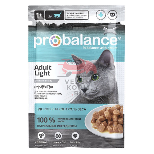 PROBALANCE LIGHT, КОНТРОЛЬ ВЕСА