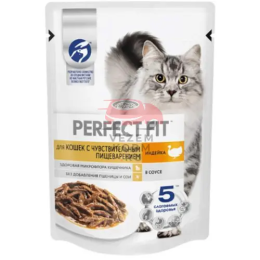 Perfect Fit (Перфект Фит)  паучи для чувствительных кошек с индейкой
