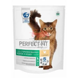 Perfect Fit  (Перфект Фит) сухой корм стерилизованных кошек, с курицей