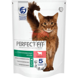 Perfect Fit (Перфект Фит) сухой корм для стерилизованных кошек, с говядиной