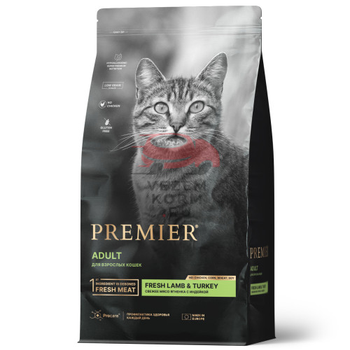 Premier корм для кошек, ягненок с индейкой