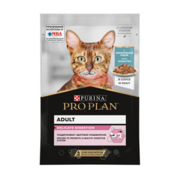 Pro Plan (Проплан)  Delicate для кошек с чувствительным пищеварением, океаническая рыба