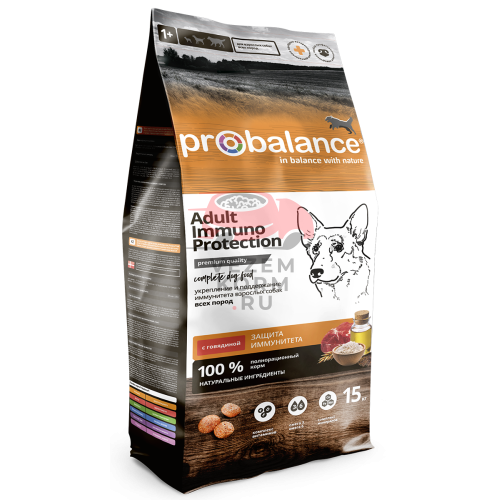 ProBalance (Пробаланс) Dog Adult Beef сухой корм для взрослых собак с говядиной