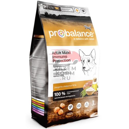ProBalance (Пробаланс) Immuno Adult Maxi Корм сухой для взрослых собак крупных пород