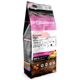 ProBalance (Пробаланс)  Immuno Puppies Maxi Корм сухой для щенков крупных пород